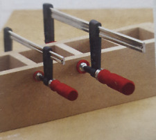 Meistercraft Schraubzwingen Set Klemmzwinge Spannzwinge 80x300, 50x200