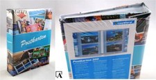 Neu: Sammelalbum für 200 Ansichtskarten Postkarten Album for postcards