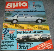 Auto Zeitung 4/1987 Ford