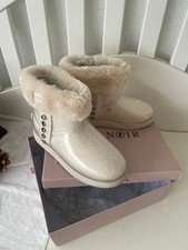 Café Noir Boots, creme 