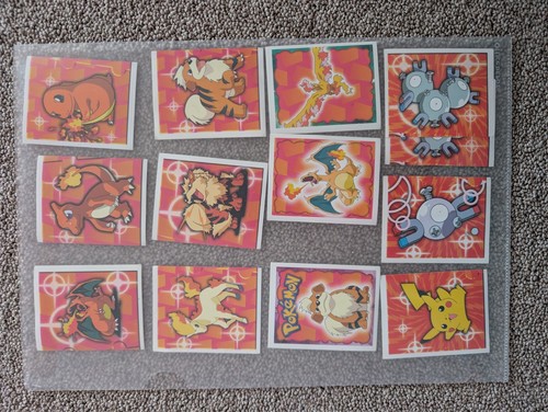 Pokémon sticker - 12×, –