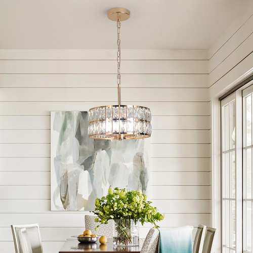 Modern crystal pendant light - modern,