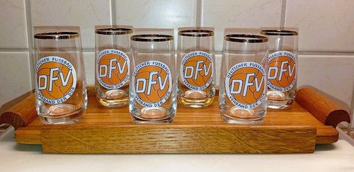 Glas dfv ddr schnapsglas - 6x,