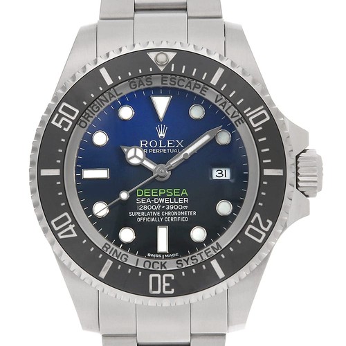 Rolex deep sea blau 116660 - rolex,