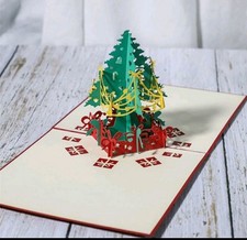 🎄 3D Pop Up Karte Weihnachtskarte Weihnachtsbaum Weihnachten 