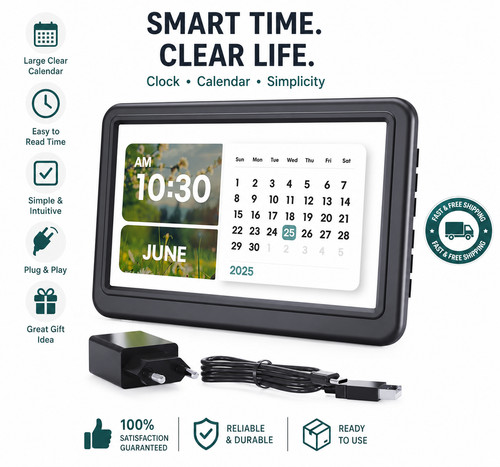 Rocam wecker digital - wecker, 7"