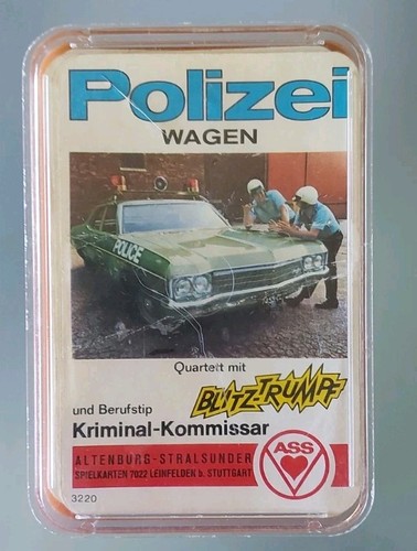 Quartett polizei wagen ass - quartett,