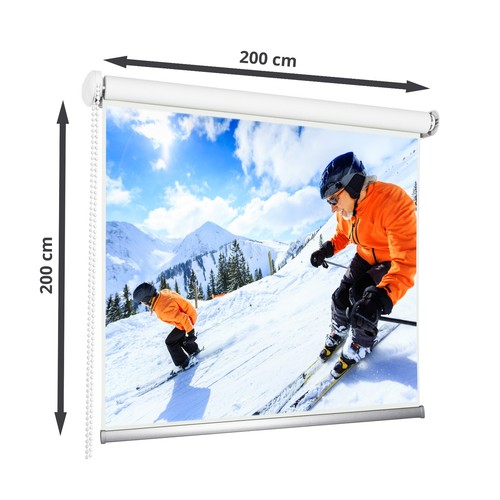 200x200 beamer leinwand - 200x200,