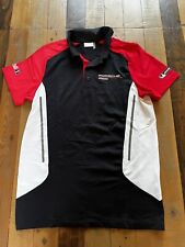 Porsche Drivers Selection Poloshirt Schwarz Elastan Gr. M wie NEU