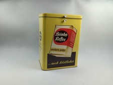Alt 50/60er, Blech, 30x17x16cm große HEIMBS Braunschweig Kaffee Dose/Tante Emma