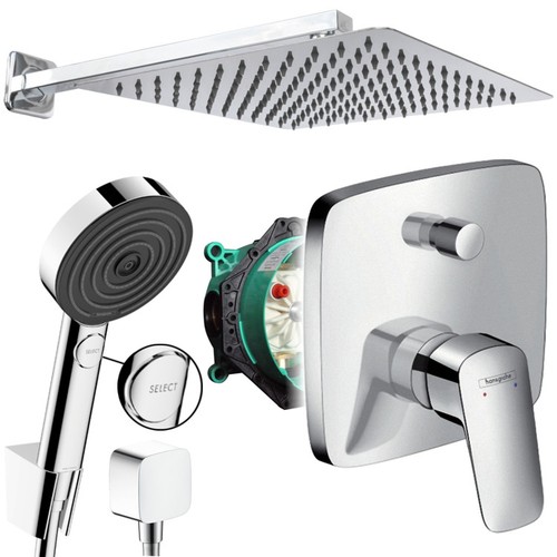 Unterputz duschsystem mit - unterputz,