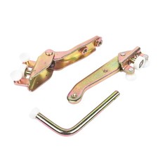 3x Schiebetür Rollenführung