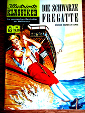 Illustrierte Klassiker SC "Nr. 63 -Die schwarze Fregatte"  Hethke-guter Zustand