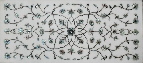 122cm 61cm weißer marmor - 122cm,