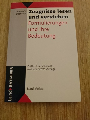 Zeugnisse lesen und verstehen - lesen,