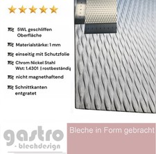 Edelstahl Blech Noppenblech