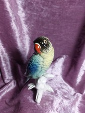 Karl Ens Papagei Porzellanfigur 15 cm