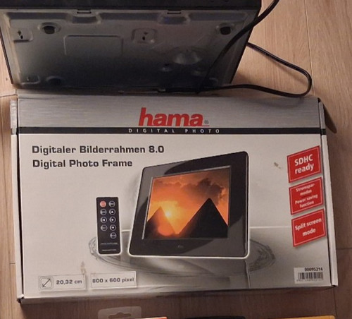 Digitaler fotorahmen - digitaler,