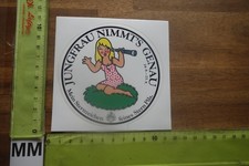 Alter Aufkleber Spruch Stern-Brauerei Stadt Essen Sternzeichen JUNGFRAU