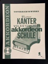 Noten - Gustav Kanter - Akkordeon Schule - Band 1 - Unterricht - Verlag Apollo