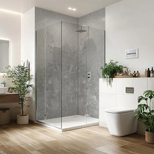 Duschrückwand Aluverbund Alu