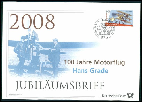 Deutsche post jubiläums fdc - post, jubilÄums-fdc