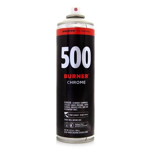 Molotow burner chrome 500ml - chrome,