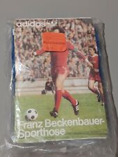 Blau Adidas Shorts Vintage NEU Franz Beckenbauer" / Größe 3 / 70er Sporthose