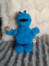 Nici Sesamstraße Krümelmonster Plüschtier Stofftier Kuscheltier blau CE geprüft