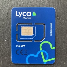 Prepaid SIM tripple LycaMobile