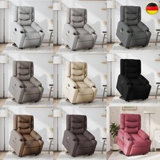 Manuel/Elektrisch Massagesessel mit Aufstehhilfe Fernsehsessel Relaxsessel