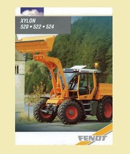 FENDT Xylon 520 522 524 Kommunal Schlepper Original 2002