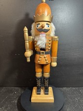 Riesen Nussknacker Nussknacker König  45 cm farbig