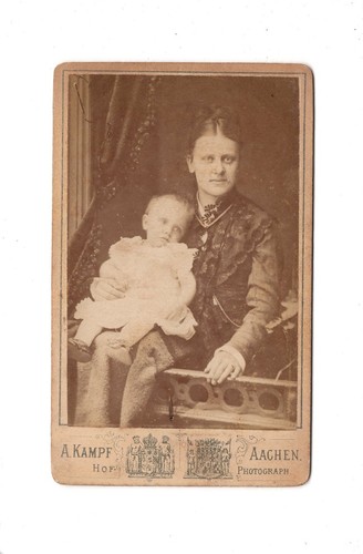 Cdv foto feine dame - foto,