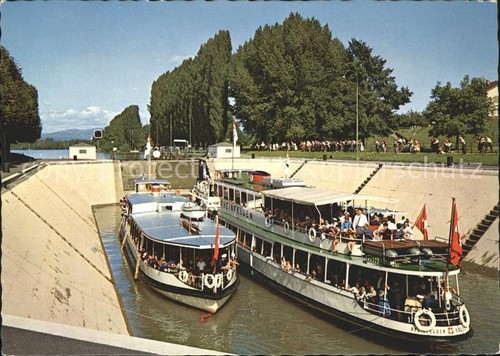 Motorboote basel schleuse - basel,