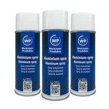 3 x 400 ml Aluminiumspray Aluspray hitzebeständiger Korrosionsschutz  600°