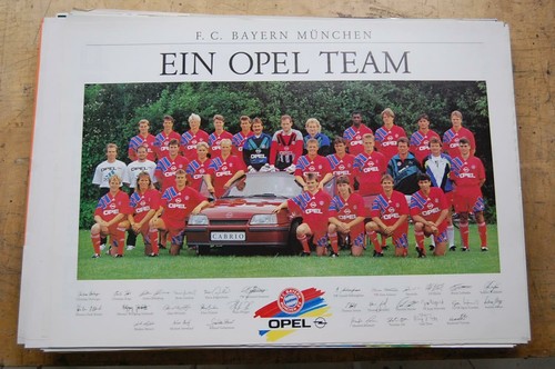 Plakat bayern münchen ein - fc,