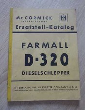 MC Cormick Schlepper D320 Ersatzteilkatalog