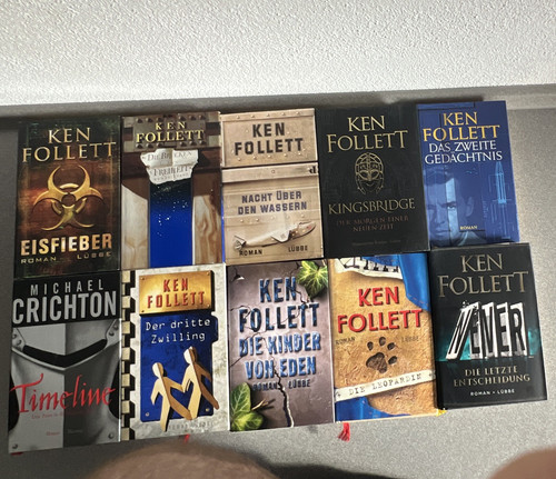 Ken follett michael crichton - follett, &