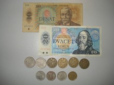 Lot aus 10 Münzen sowie