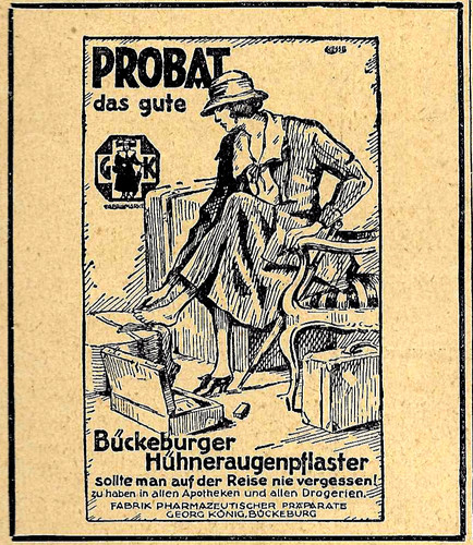 Anzeige reklame 1925 - anzeige, 1925: