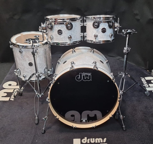 Performance drumset white - drumset,