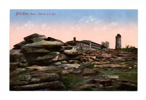 Künstler brocken harz - ak,
