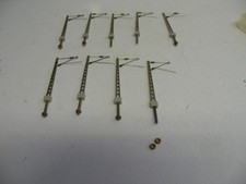 1/ Sommerfeldt N Art. 424 -9 x Gittermast mit Ausleger matt vernickelt neuwertig