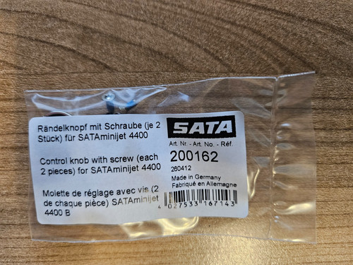 Sata 200162 rändelknopf - 200162, mit