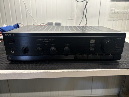 Sony f200 stereo amplifier - sony,
