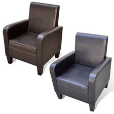 Loungesessel Sessel Ohrensessel Clubsessel Kunstleder Sofa Stuhl Fernsehsessel