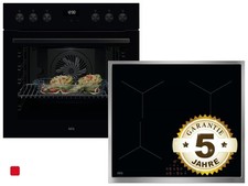 AEG AH43B Set Einbauherd OU5AE20AK + Induktionskochfeld OIX64A00XB