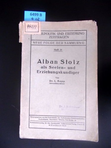 Alban stolz als seelen und - alban,