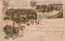 AK - Hof - Bayern - Stadtansichten - Vorläufer - Litho